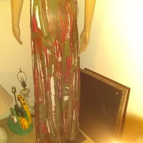 ⬇️⬇️⬇️ib diffusion Sleeveless Maxi Dress - Picture 6 of 8